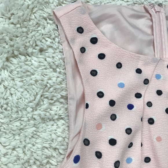 Elle Candy Pink Polka Dot dress - Picture 4 of 6